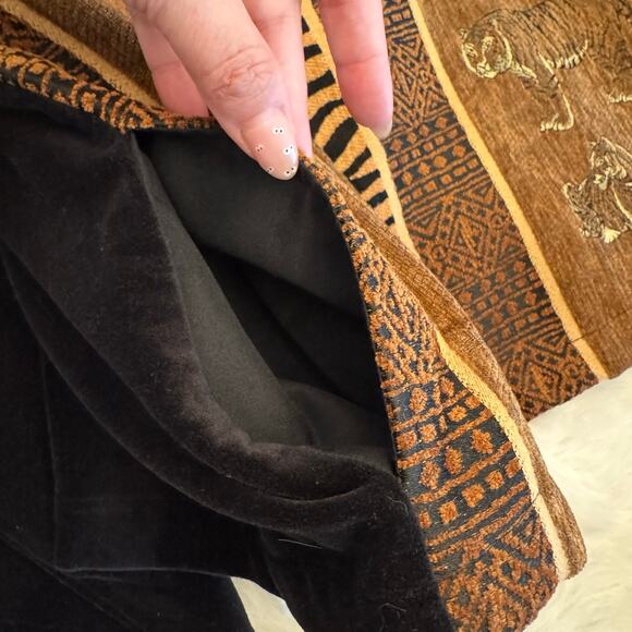 Tantrums Tiger Safari Button Down Collared Jacket XL - Picture 5 of 13